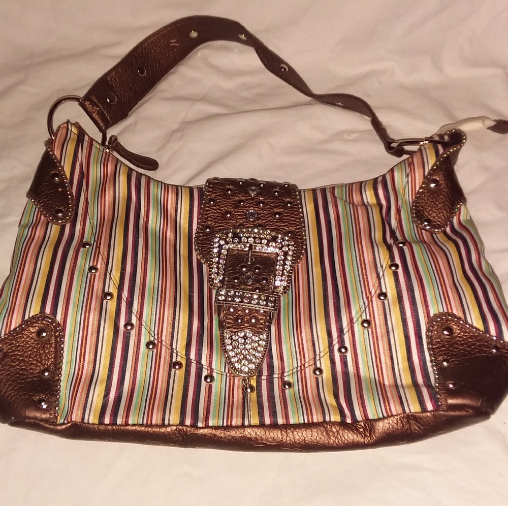 Colorful no brand purse